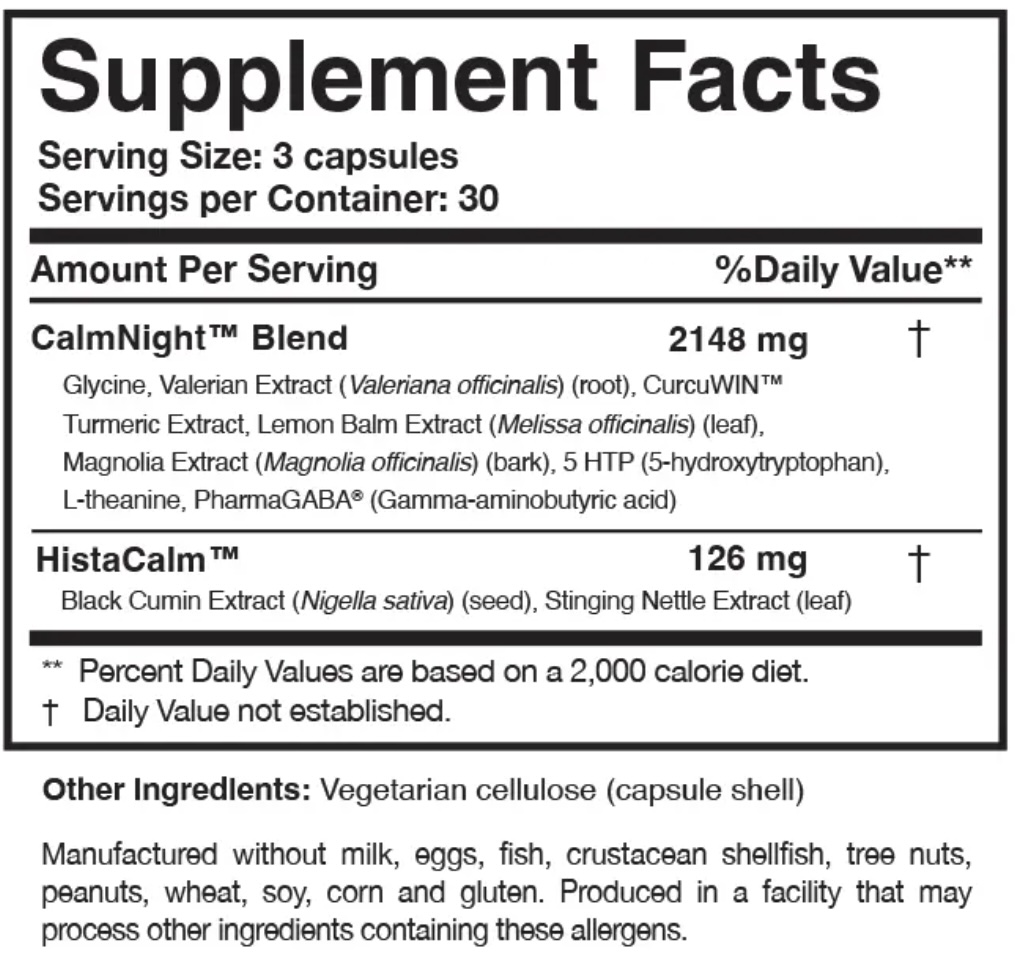 OraMax Ingredients