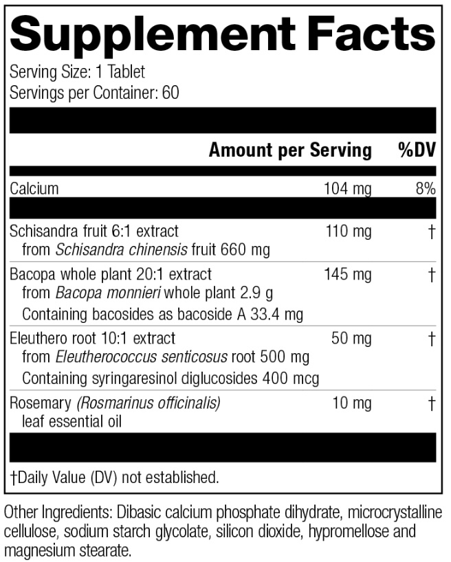 Bacopa Complex Ingredients