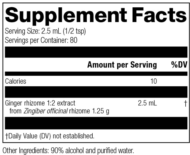 Ginger Ingredients