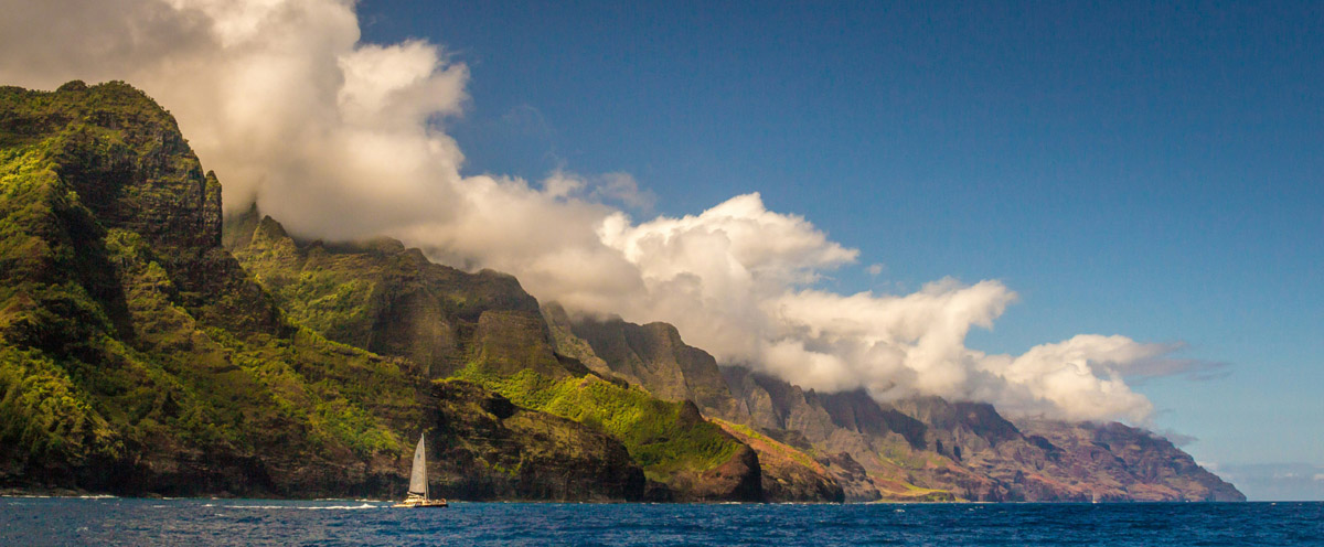 sailboat coastline